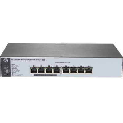 Комутатор HP 1820-8G-PoE+ J9982A