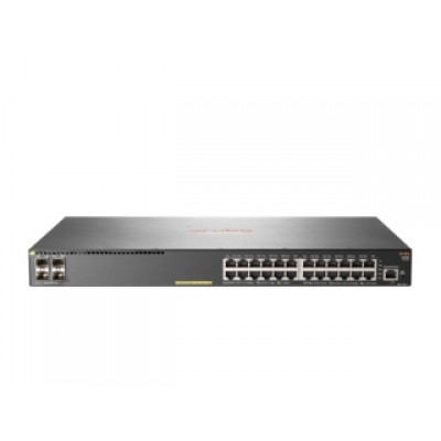 Комутатор HP Aruba 2930F, 24G, PoE+, 4SFP JL261A