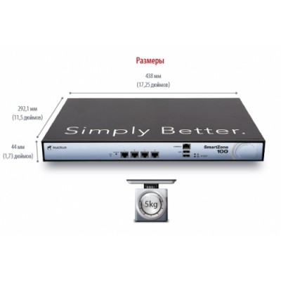Контролер SmartZone 100 (2x10GigE and 4 GigE) P01-S124-EU00 Контролер SmartZone 100 (2x10GigE and 4 GigE) P01-S124-EU00